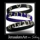 Hebrew Name Sport Bracelet - Sterling Silver
