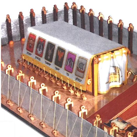 The Tabernacle - Wood Model - Mishkan