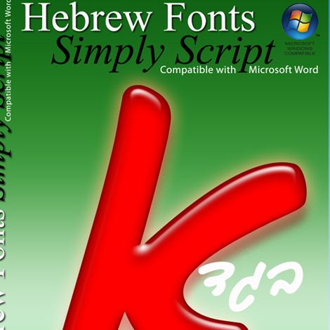 hebrew script font free download mac os
