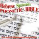 Hebrew Spanish Translated & Phonetic Bible - on CD/USB