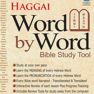 Word By Word Bible Study Tool - Haggai, Chaggai