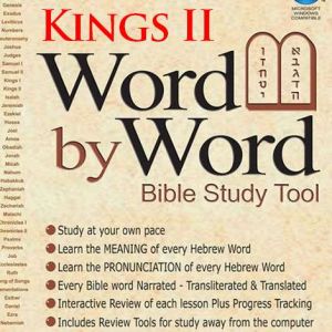 word by word bible study tool - kings 2, melachim 2