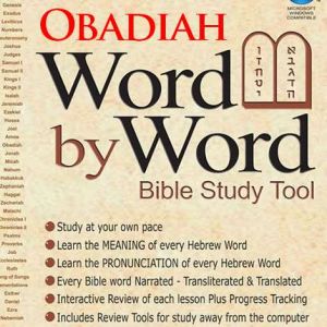 Word By Word - Obadiah, Ovadiah