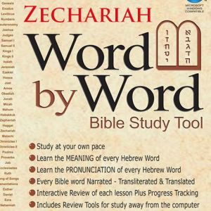 Word By Word Bible Study Tool - Zechariah